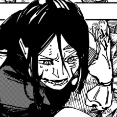 Aesthetic anime & manga PFP for Discord, Jujutsu Kaisen, Chapter 218, Page 4.