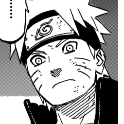 Aesthetic anime/manga PFP for discord, Naruto, The Floating Elder...!! - 670, Page 16, Chapter 670. 1:1 square ratio. Aesthetic pfps dark, black and white.