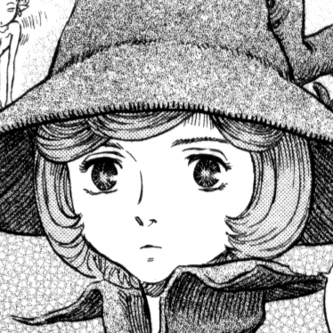 Aesthetic anime & manga PFP for discord, Berserk, Qliphoth - 215, Page 12, Chapter 215. 1:1 square ratio. Aesthetic pfps dark, color & black and white.