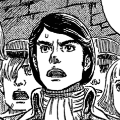 Aesthetic anime & manga PFP for discord, Berserk, Human Tentacles - 314, Page 9, Chapter 314. 1:1 square ratio. Aesthetic pfps dark, color & black and white.