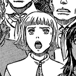 Aesthetic anime & manga PFP for discord, Berserk, The Tentacled Ship - 315, Page 1, Chapter 315. 1:1 square ratio. Aesthetic pfps dark, color & black and white.