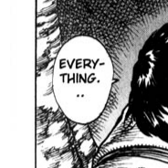 Aesthetic anime & manga PFP for discord, Berserk, The Fugitives - 42, Page 6, Chapter 42. 1:1 square ratio. Aesthetic pfps dark, color & black and white.