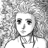 Aesthetic anime & manga PFP for discord, Berserk, Soaring Flight - 341, Page 8, Chapter 341. 1:1 square ratio. Aesthetic pfps dark, color & black and white.