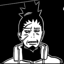 Aesthetic anime & manga PFP for discord, Naruto, Dance of the Ninjas - 616, Page 11, Chapter 616. 1:1 square ratio. Aesthetic pfps dark, black and white.