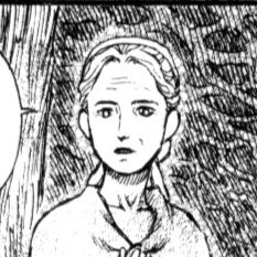 Aesthetic anime & manga PFP for discord, Berserk, Claw Marks - 222, Page 3, Chapter 222. 1:1 square ratio. Aesthetic pfps dark, color & black and white.