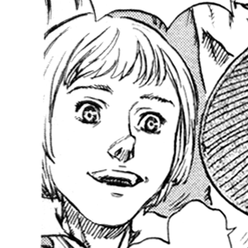 Aesthetic anime & manga PFP for discord, Berserk, Qliphoth - 215, Page 2, Chapter 215. 1:1 square ratio. Aesthetic pfps dark, color & black and white.