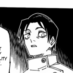 Aesthetic anime & manga PFP for Discord, Jujutsu Kaisen, Chapter 222, Page 3.