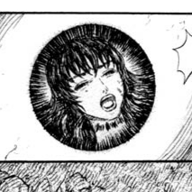Aesthetic anime & manga PFP for discord, Berserk, Fangs of Ego - 190, Page 3, Chapter 190. 1:1 square ratio. Aesthetic pfps dark, color & black and white.