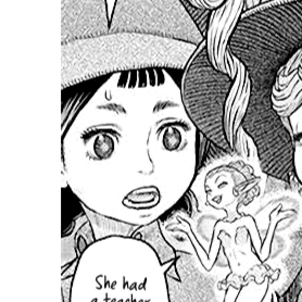 Aesthetic anime & manga PFP for discord, Berserk, Cherry Tree Garden - 360, Page 6, Chapter 360. 1:1 square ratio. Aesthetic pfps dark, color & black and white.