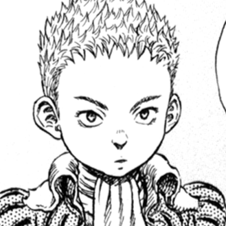 Aesthetic anime & manga PFP for discord, Berserk, Qliphoth - 215, Page 7, Chapter 215. 1:1 square ratio. Aesthetic pfps dark, color & black and white.