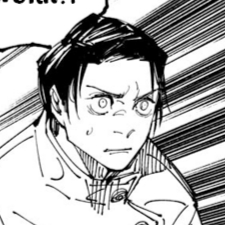 Aesthetic anime & manga PFP for Discord, Jujutsu Kaisen, Chapter 227, Page 6.