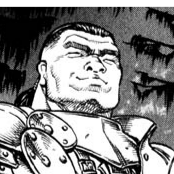 Aesthetic anime & manga PFP for discord, Berserk, Comrades in Arms - 44, Page 3, Chapter 44. 1:1 square ratio. Aesthetic pfps dark, color & black and white.