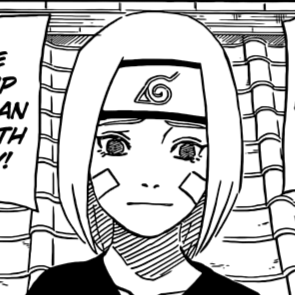 Aesthetic anime/manga PFP for discord, Naruto, The Two Mangekyou - 666, Page 8, Chapter 666. 1:1 square ratio. Aesthetic pfps dark, black and white.