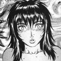 Aesthetic anime & manga PFP for discord, Berserk, The Witch - 140, Page 13, Chapter 140. 1:1 square ratio. Aesthetic pfps dark, color & black and white.