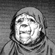 Aesthetic anime & manga PFP for discord, Berserk, The Promised Time - 74, Page 3, Chapter 74. 1:1 square ratio. Aesthetic pfps dark, color & black and white.