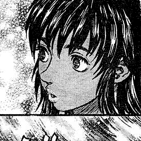 Aesthetic anime & manga PFP for discord, Berserk, Eastern Magic - 271, Page 7, Chapter 271. 1:1 square ratio. Aesthetic pfps dark, color & black and white.
