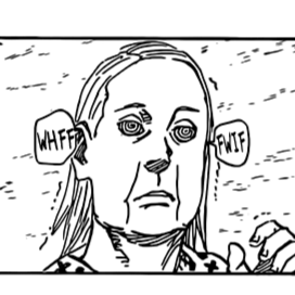 Aesthetic anime/manga PFP for discord, Naruto, Infinite Tsukuyomi - 677, Page 7, Chapter 677. 1:1 square ratio. Aesthetic pfps dark, black and white.