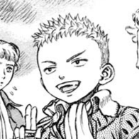 Aesthetic anime & manga PFP for discord, Berserk, Fangs of Ego - 190, Page 6, Chapter 190. 1:1 square ratio. Aesthetic pfps dark, color & black and white.