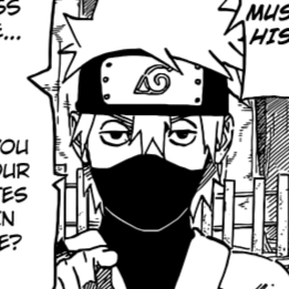 Aesthetic anime/manga PFP for discord, Naruto, The Two Mangekyou - 666, Page 6, Chapter 666. 1:1 square ratio. Aesthetic pfps dark, black and white.