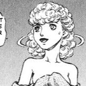 Aesthetic anime & manga PFP for discord, Berserk, The Witch - 140, Page 3, Chapter 140. 1:1 square ratio. Aesthetic pfps dark, color & black and white.