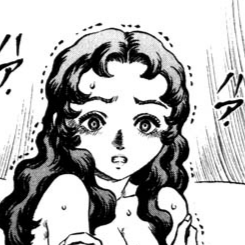 Aesthetic anime & manga PFP for discord, Berserk, Demise of a Dream - 40, Page 2, Chapter 40. 1:1 square ratio. Aesthetic pfps dark, color & black and white.