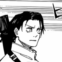 Aesthetic anime & manga PFP for Discord, Jujutsu Kaisen, Chapter 222, Page 6.