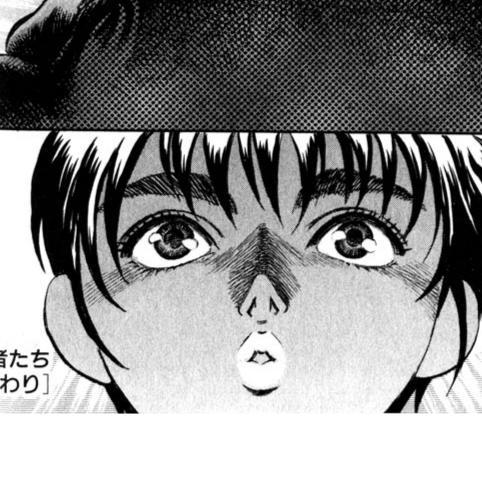 Aesthetic anime & manga PFP for discord, Berserk, The Fugitives - 42, Page 11, Chapter 42. 1:1 square ratio. Aesthetic pfps dark, color & black and white.