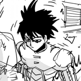 Aesthetic anime & manga PFP for Discord, One-Punch Man, Chapter 143, Page 8.