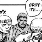 Aesthetic anime & manga PFP for discord, Berserk, Demise of a Dream - 40, Page 6, Chapter 40. 1:1 square ratio. Aesthetic pfps dark, color & black and white.