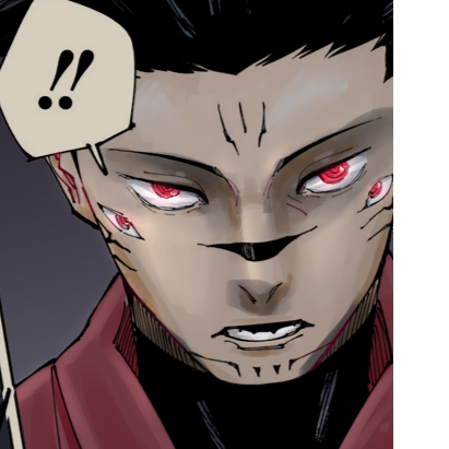 Aesthetic anime & manga PFP for Discord, Jujutsu Kaisen, Chapter 227, Page 7.