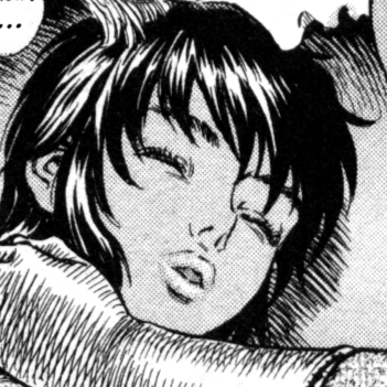 Aesthetic anime & manga PFP for discord, Berserk, Taint - 216, Page 3, Chapter 216. 1:1 square ratio. Aesthetic pfps dark, color & black and white.