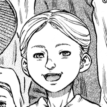 Aesthetic anime & manga PFP for discord, Berserk, Qliphoth - 215, Page 1, Chapter 215. 1:1 square ratio. Aesthetic pfps dark, color & black and white.