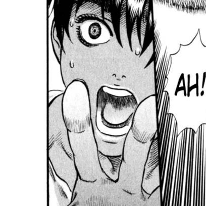 Aesthetic anime & manga PFP for discord, Berserk, Demon Infant - 92, Page 12, Chapter 92. 1:1 square ratio. Aesthetic pfps dark, color & black and white.