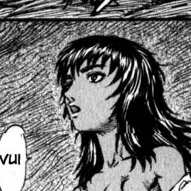 Aesthetic anime & manga PFP for discord, Berserk, The Witch - 140, Page 15, Chapter 140. 1:1 square ratio. Aesthetic pfps dark, color & black and white.