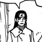 Aesthetic anime/manga PFP for discord, Naruto, My Will - 678, Page 4, Chapter 678. 1:1 square ratio. Aesthetic pfps dark, black and white.