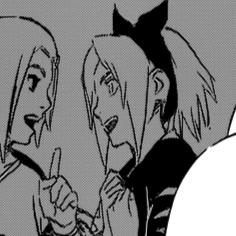 Aesthetic anime & manga PFP for discord, Naruto, Dance of the Ninjas - 616, Page 8, Chapter 616. 1:1 square ratio. Aesthetic pfps dark, black and white.