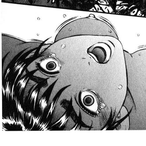 Aesthetic anime & manga PFP for discord, Berserk, Birth - 86, Page 6, Chapter 86. 1:1 square ratio. Aesthetic pfps dark, color & black and white.