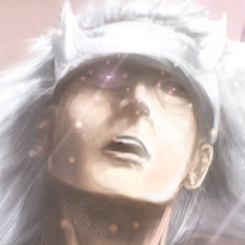 Aesthetic anime/manga PFP for discord, Naruto, The Floating Elder...!! - 670, Page 3, Chapter 670. 1:1 square ratio. Aesthetic pfps dark, black and white.