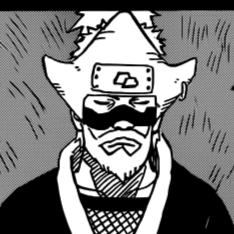 Aesthetic anime & manga PFP for discord, Naruto, 9 Names - 572, Page 1, Chapter 572. 1:1 square ratio. Aesthetic pfps dark, black and white.