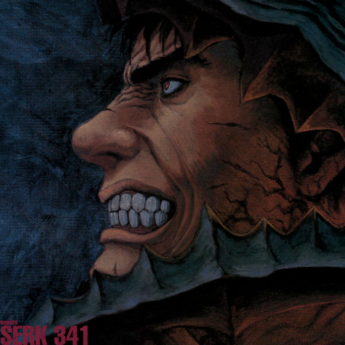 Aesthetic anime & manga PFP for discord, Berserk, Soaring Flight - 341, Page 13, Chapter 341. 1:1 square ratio. Aesthetic pfps dark, color & black and white.