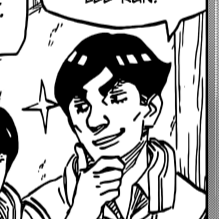 Aesthetic anime/manga PFP for discord, Naruto, My Will - 678, Page 5, Chapter 678. 1:1 square ratio. Aesthetic pfps dark, black and white.