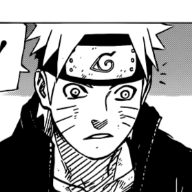 Aesthetic anime/manga PFP for discord, Naruto, The Floating Elder...!! - 670, Page 10, Chapter 670. 1:1 square ratio. Aesthetic pfps dark, black and white.