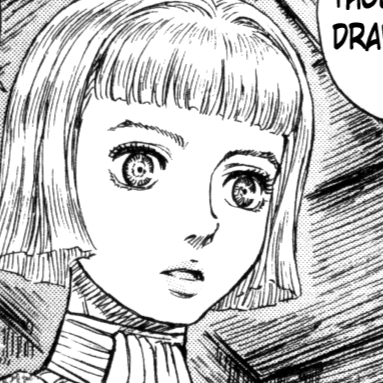 Aesthetic anime & manga PFP for discord, Berserk, Vandimion - 251, Page 2, Chapter 251. 1:1 square ratio. Aesthetic pfps dark, color & black and white.