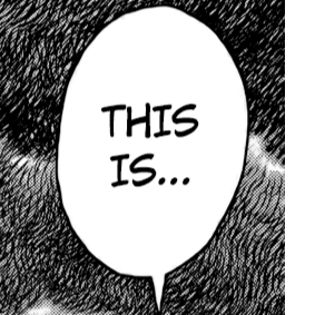 Aesthetic anime & manga PFP for discord, Berserk, Gloomy Wastes - 348, Page 6, Chapter 348. 1:1 square ratio. Aesthetic pfps dark, color & black and white.