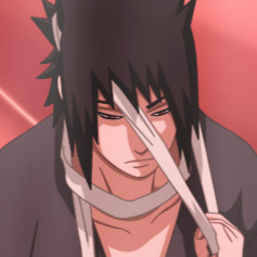 Aesthetic anime & manga PFP for discord, Naruto, The End - 609, Page 3, Chapter 609. 1:1 square ratio. Aesthetic pfps dark, black and white.