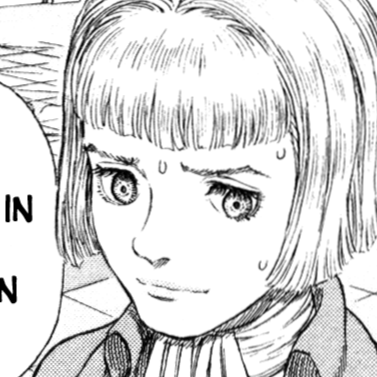 Aesthetic anime & manga PFP for discord, Berserk, Vandimion - 251, Page 15, Chapter 251. 1:1 square ratio. Aesthetic pfps dark, color & black and white.