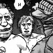 Aesthetic anime & manga PFP for discord, Berserk, The Witch - 140, Page 11, Chapter 140. 1:1 square ratio. Aesthetic pfps dark, color & black and white.