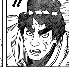 Aesthetic anime & manga PFP for discord, Naruto, The Four-Tails: The Sage King of the Apes - 568, Page 1, Chapter 568. 1:1 square ratio. Aesthetic pfps dark, black and white.