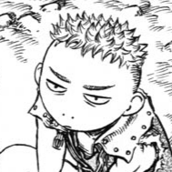 Aesthetic anime & manga PFP for discord, Berserk, Spirit Road (1) - 141, Page 2, Chapter 141. 1:1 square ratio. Aesthetic pfps dark, color & black and white.