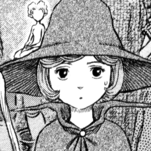 Aesthetic anime & manga PFP for discord, Berserk, Claw Marks - 222, Page 7, Chapter 222. 1:1 square ratio. Aesthetic pfps dark, color & black and white.